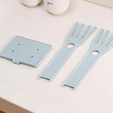 Maxbell Removable Glove Shelving Multipurpose Reusable Storage Rack for Camping Blue
