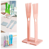 Maxbell Removable Glove Shelving Multipurpose Reusable Storage Rack for Camping Pink