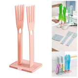 Maxbell Removable Glove Shelving Multipurpose Reusable Storage Rack for Camping Pink