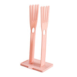 Maxbell Removable Glove Shelving Multipurpose Reusable Storage Rack for Camping Pink