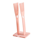 Maxbell Removable Glove Shelving Multipurpose Reusable Storage Rack for Camping Pink