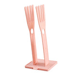 Maxbell Removable Glove Shelving Multipurpose Reusable Storage Rack for Camping Pink