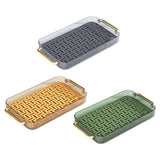 Maxbell Drainage Drain Tray with Handles Non Slip for Party Table Living Room Blue