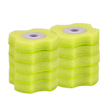 Maxbell Disposable Toilet Brush Cleaning Kit Cleaning System for Hotel Household with 10 lemons