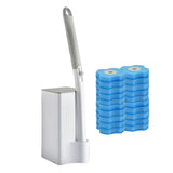 Maxbell Disposable Toilet Brush Cleaning Kit Cleaning System for Hotel Household 20 oceans