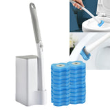Maxbell Disposable Toilet Brush Cleaning Kit Cleaning System for Hotel Household 20 oceans