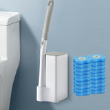 Maxbell Disposable Toilet Brush Cleaning Kit Cleaning System for Hotel Household 20 oceans