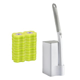 Maxbell Disposable Toilet Brush Cleaning Kit Cleaning System for Hotel Household 20 lemons