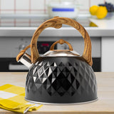 Maxbell 3L Whistling Kettle Stove Top Stainless Steel Kitchenware Boiling Coffee