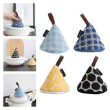 Maxbell Heat Insulation Gloves Gloves Potholders for Oven Cooking Insulation Pot Light blue