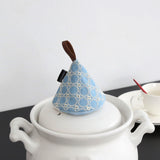 Maxbell Heat Insulation Gloves Gloves Potholders for Oven Cooking Insulation Pot Light blue