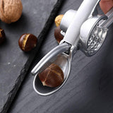 Maxbell Manual Chestnut Opener Nut Cutter Tool Nutcracker Heavy Duty Multifunctional