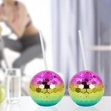 Maxbell 600ml Cup with Straw Party Drink Cup Water Bottle for Home Birthday Camping