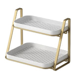 Maxbell Tidy Rack Dish Tray Water Cup Drainer for Tea Cup Living Room Cups Medium