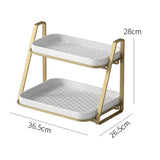 Maxbell Tidy Rack Dish Tray Water Cup Drainer for Tea Cup Living Room Cups Medium