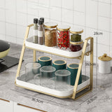 Maxbell Tidy Rack Dish Tray Water Cup Drainer for Tea Cup Living Room Cups Medium
