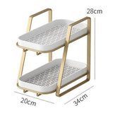 Maxbell Tidy Rack Dish Tray Water Cup Drainer for Tea Cup Living Room Cups Small