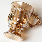 Maxbell 140ml Cocktail Goblet Glasses Drinkware for Party Housewarming Gifts Wedding Amber