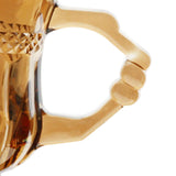 Maxbell 140ml Cocktail Goblet Glasses Drinkware for Party Housewarming Gifts Wedding Amber