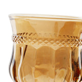 Maxbell 140ml Cocktail Goblet Glasses Drinkware for Party Housewarming Gifts Wedding Amber