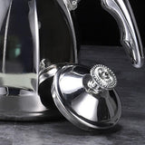 Maxbell Stainless Steel Coffee Tea Kettle Stovetop Tea Kettle for Travel Family 2.0L