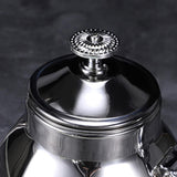 Maxbell Stainless Steel Coffee Tea Kettle Stovetop Tea Kettle for Travel Family 2.0L