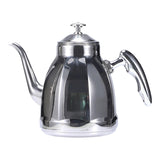 Maxbell Stainless Steel Coffee Tea Kettle Stovetop Tea Kettle for Travel Family 2.0L