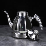 Maxbell Stainless Steel Coffee Tea Kettle Stovetop Tea Kettle for Travel Family 2.0L