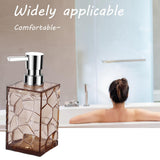 Maxbell Soap Dispenser Sustainable Stocked Practical for Kitchen Dresser Countertop Brown