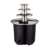 Maxbell 3 Tier Steel Electric Chocolate Warmer Dip Fountain Party Fondue Melting Pot