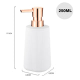 Maxbell Emulsion Bottle Shampoo Bottles Pump Bottles for Liquid Soap Shampoo Kitchen white