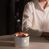 Maxbell Essential Oil Flame Diffuser Air Humidifier for Travel Nursery Living Room