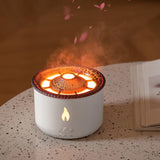 Maxbell Essential Oil Flame Diffuser Air Humidifier for Travel Nursery Living Room