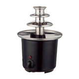 Maxbell Chocolate Fondue Fountain Plug:EU 3 Tiers Electric for BBQ Sauce Cheese