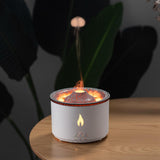 Maxbell Essential Oil Flame Diffuser Air Humidifier LED Night Light for Travel