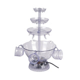 Maxbell 3 Tier Party Fountain Decor Drink Machine for Red Wine Champagne