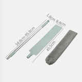Maxbell Home Long Handle Bedside Dust Brush Dust Brush Microfiber for Car Bedroom