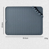 Maxbell Waterproof Non Slip Drying Pad Hot Pot Holder 39x40cm for Countertop Kitchen