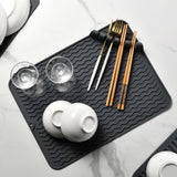 Maxbell Waterproof Non Slip Drying Pad Hot Pot Holder 39x40cm for Countertop Kitchen