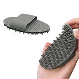 Maxbell Kitchen Silicone Dish Washing Brush with Handle Accessories For Grey