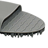 Maxbell Kitchen Silicone Dish Washing Brush with Handle Accessories For Grey