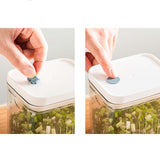 Maxbell Kitchen Storage Boxes with Lid Food Storage Fresh Box for Cabinet Vegetables 700ml