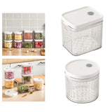 Maxbell Kitchen Storage Boxes with Lid Food Storage Fresh Box for Cabinet Vegetables 700ml