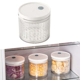Maxbell Kitchen Storage Boxes with Lid Food Storage Fresh Box for Cabinet Vegetables 600ml