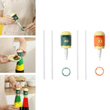 Maxbell Multipurpose Bottle Pump Reusable for Restaurant Hotel Kitchen BBQ Green