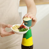 Maxbell Multipurpose Bottle Pump Reusable for Restaurant Hotel Kitchen BBQ Green