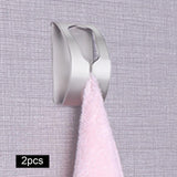 Maxbell Towel Hooks Organizer Storage Self Adhesive Hook for Bedroom Bathroom Hooks