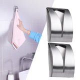 Maxbell Towel Hooks Organizer Storage Self Adhesive Hook for Bedroom Bathroom Hooks