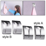 Maxbell Towel Hooks Organizer Storage Self Adhesive Hook for Bedroom Bathroom Hooks