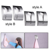 Maxbell Towel Hooks Organizer Storage Self Adhesive Hook for Bedroom Bathroom Hooks